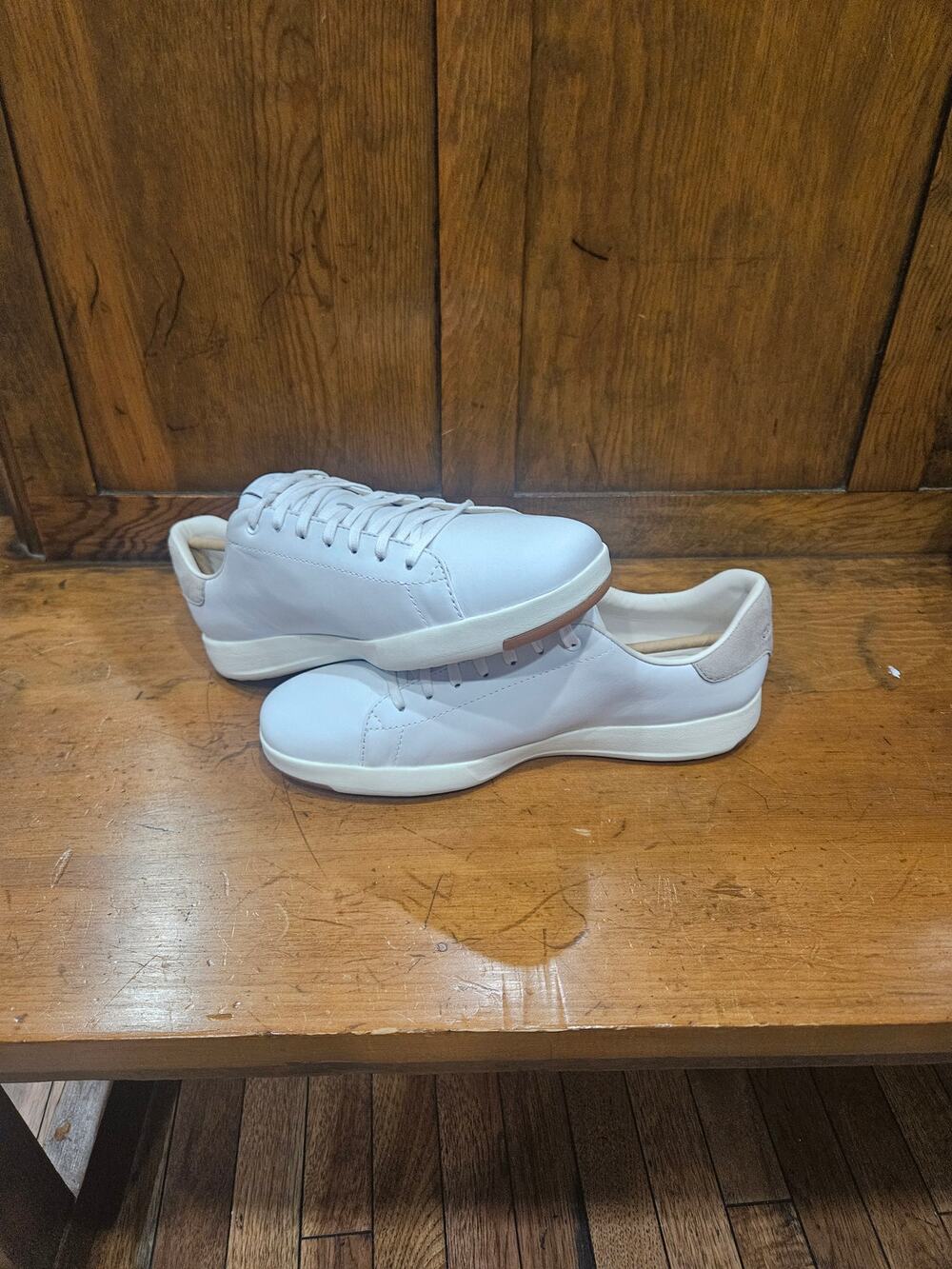 Cole Haan Womens Grandpro Tennis Sneakers Optic White size 9.5B